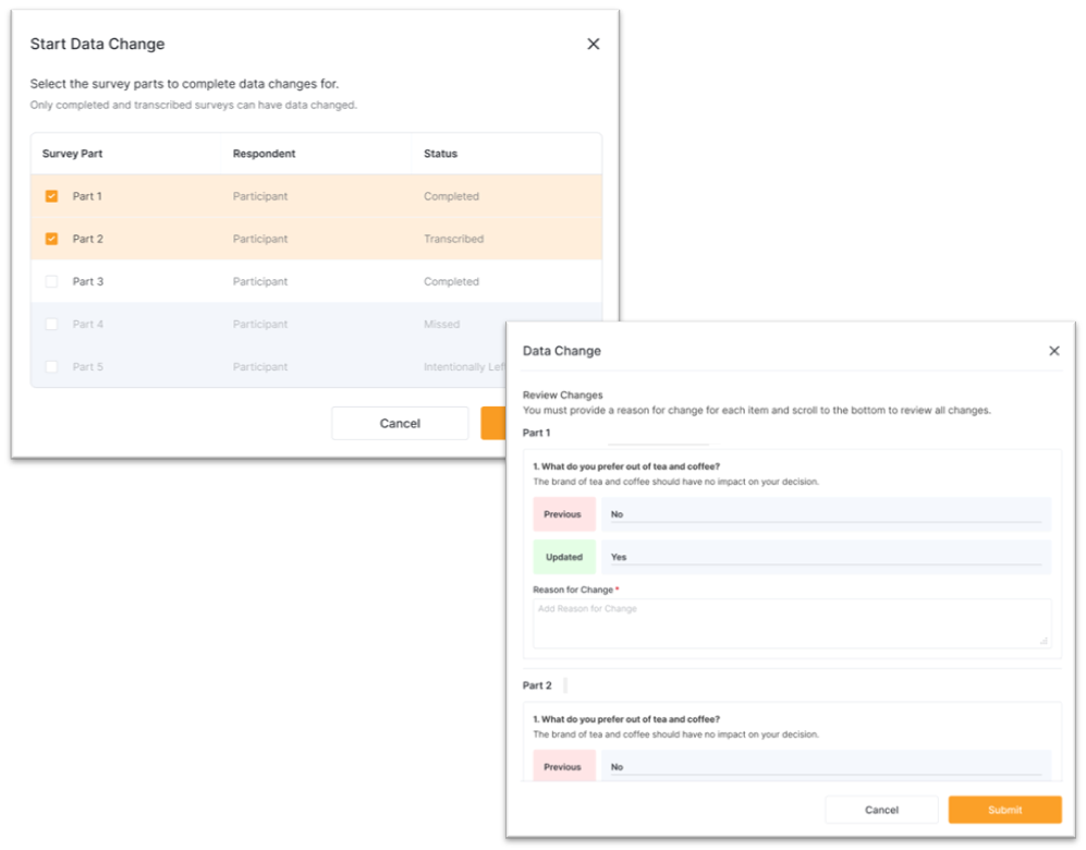 Enquêtes composites