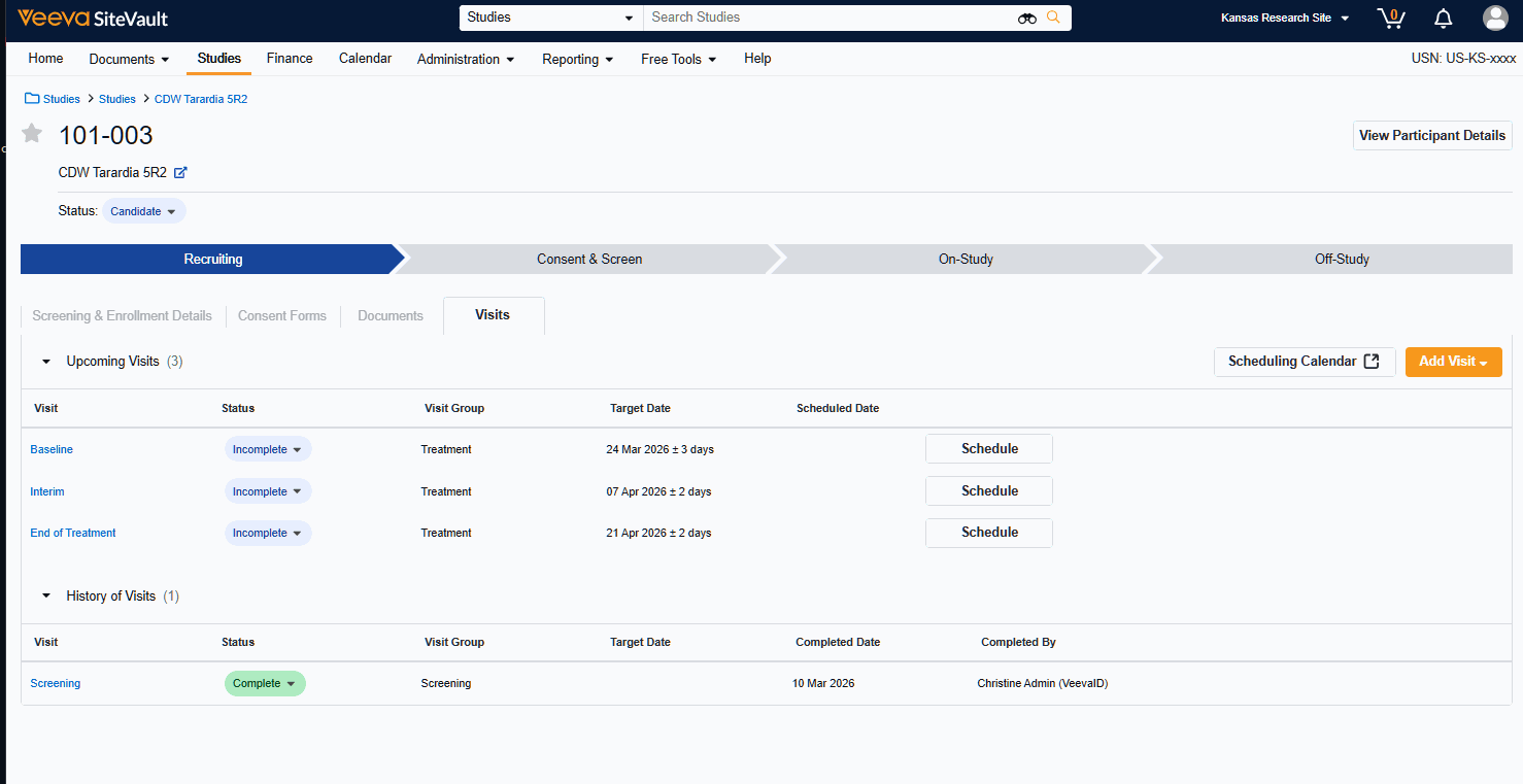 Consulta il calendario
