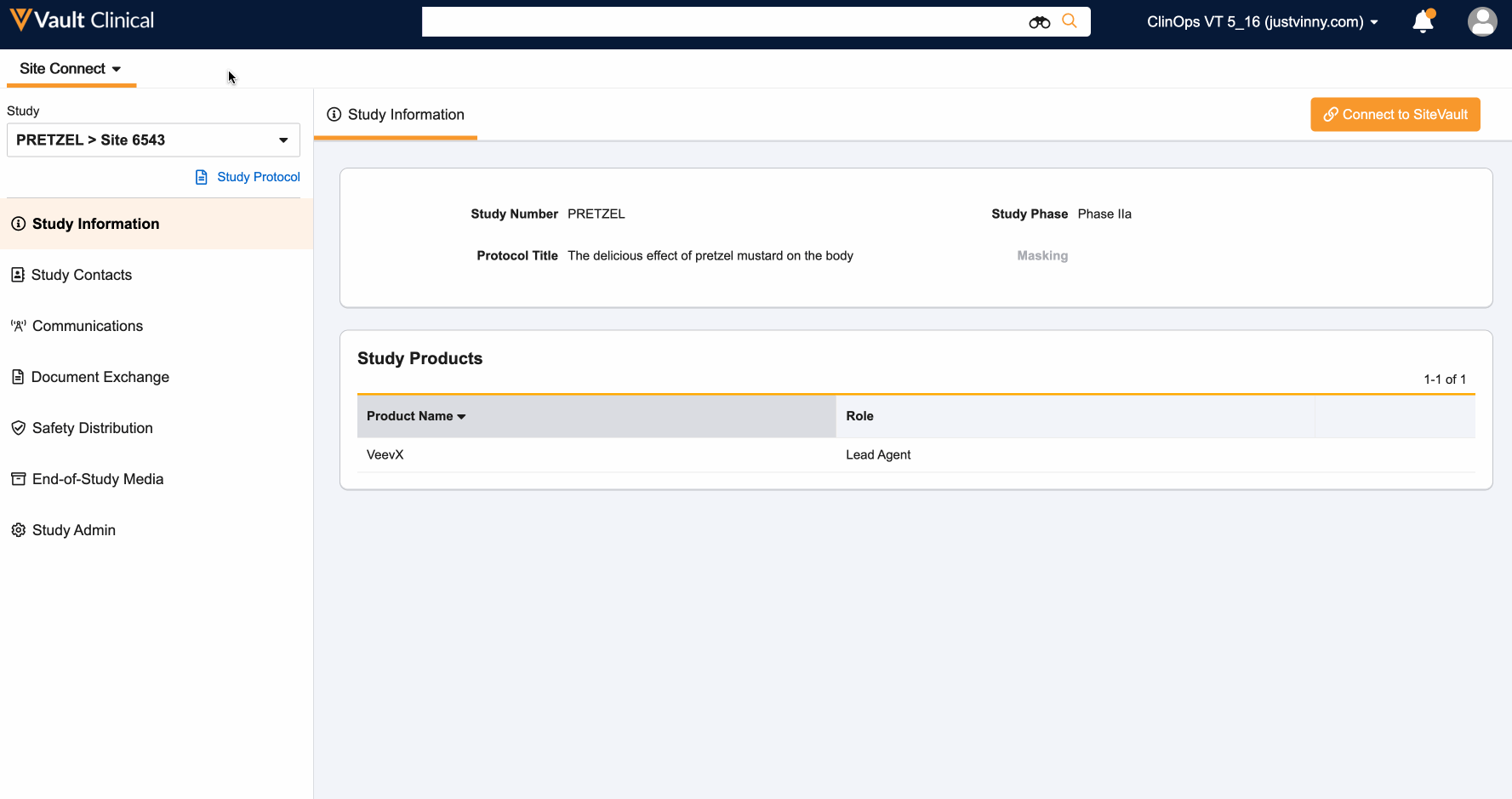 Obraz przycisku Połącz z SiteVault
