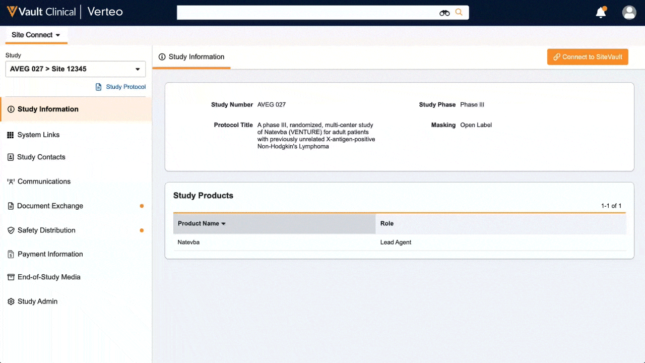 Przegląd funkcji Site Connect